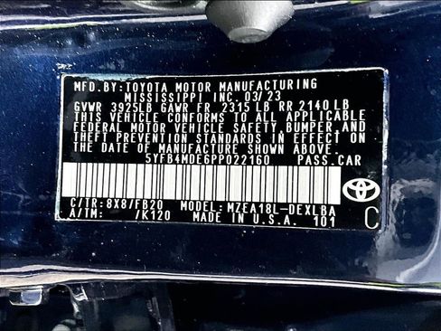 Used 2023 Toyota Corolla LE FWD image 27