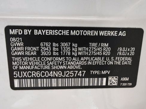 Used 2022 BMW X5 xDrive40i w/ M Sport Package AWD/4WD image 15