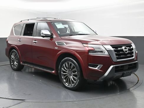 Used 2021 Nissan Armada Platinum w/ Captain's Chairs Package image 6