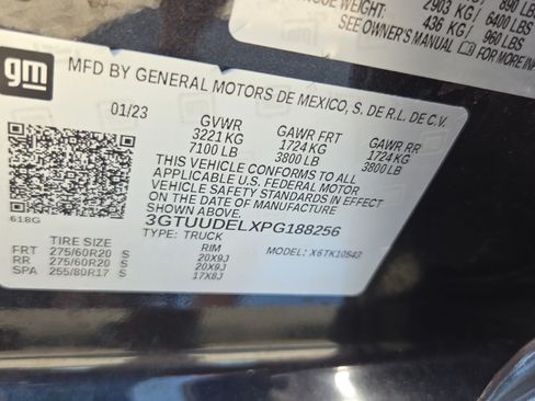 Used 2023 GMC Sierra 1500 SLT w/ SLT Premium Package AWD/4WD image 21