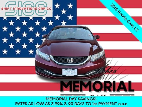 Used 2015 Honda Civic LX image 2
