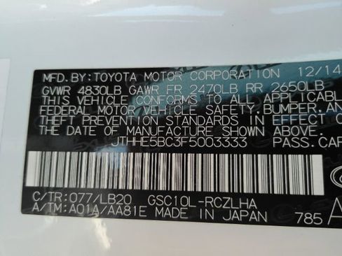 Used 2015 Lexus RC 350 w/ Luxury Package image 48