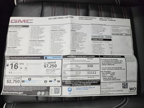 Used 2022 GMC Sierra 1500 AT4X image 55