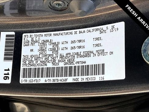 Used 2020 Toyota Tacoma TRD Off-Road AWD/4WD image 18