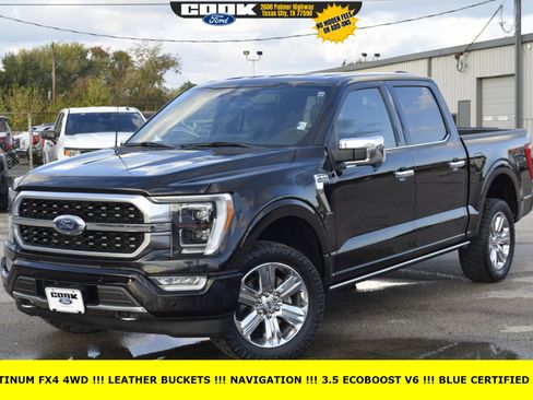 Certified 2022 Ford F150 Platinum w/ Equipment Group 701A High image 1