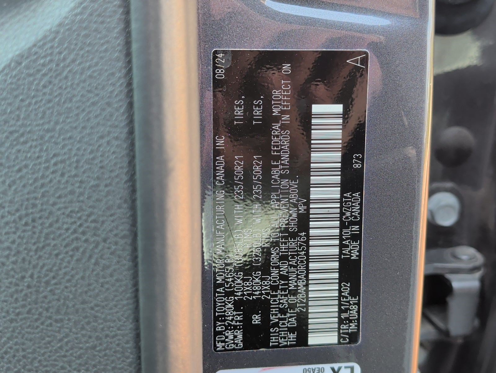 Certified 2024 Lexus RX 350 Premium w/ Accessory Package (P3) FWD image 31