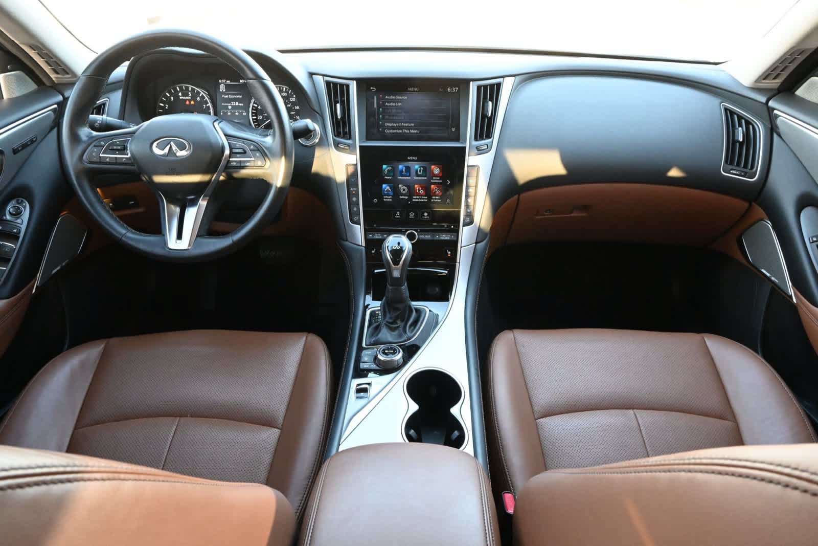 Certified 2023 INFINITI Q50 Luxe w/ Cargo Package RWD image 7