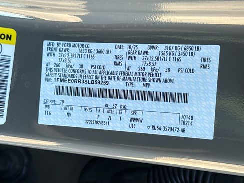 New 2025 Ford Bronco Raptor w/ Interior Carbon Fiber Pack image 35