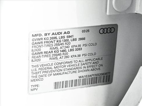 Certified 2025 Audi Q5 e Premium Plus w/ Premium Plus Package AWD/4WD image 26
