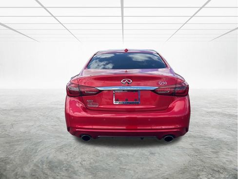 Used 2022 INFINITI Q50 Luxe w/ Cargo Package AWD/4WD image 5