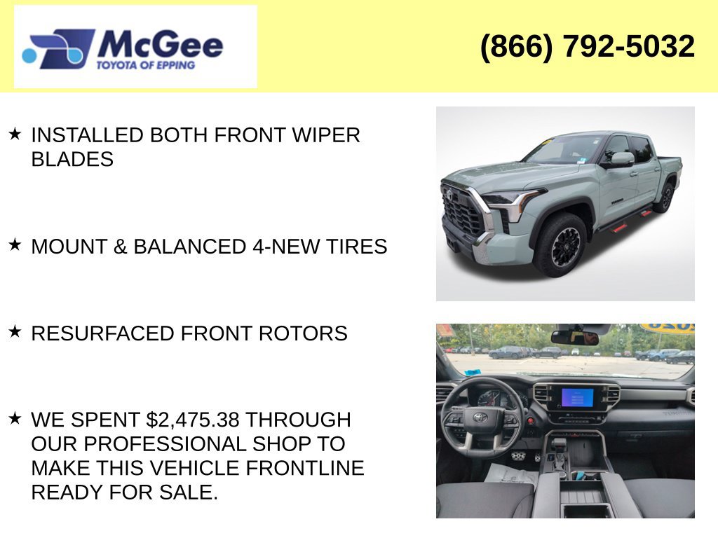 Certified 2026 Toyota Tundra SR5 w/ TRD Off-Road Package AWD/4WD image 15