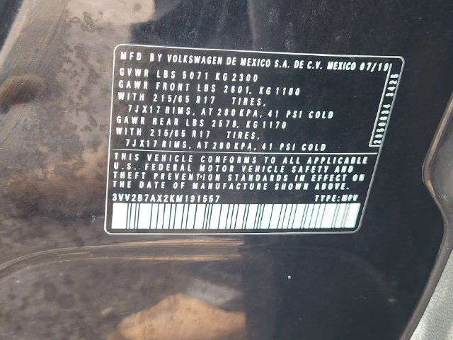 Used 2019 Volkswagen Tiguan SE w/ Panoramic Sunroof Package AWD/4WD image 29