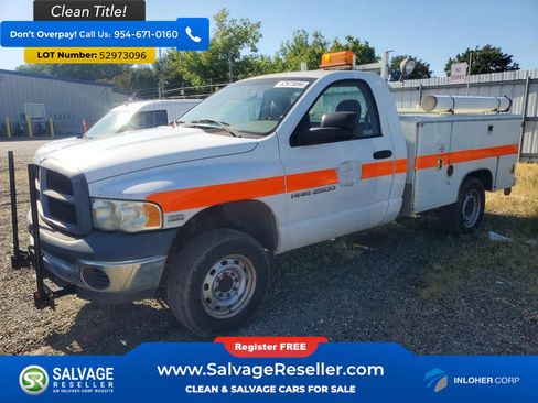 Used 2005 Dodge Ram 2500 Truck ST AWD/4WD image 1