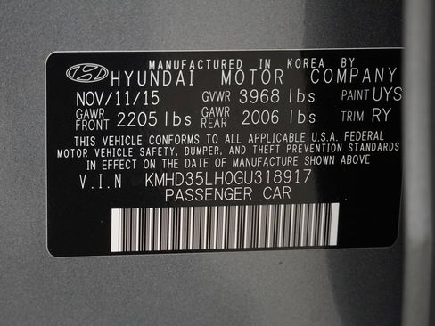 Used 2016 Hyundai Elantra GT w/ Option Group 03 FWD image 43