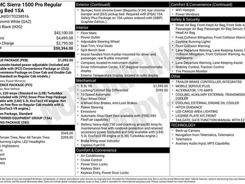 New 2026 GMC Sierra 1500 Pro w/ Pro Value Package AWD/4WD image 19