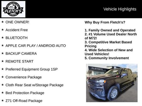 Used 2021 Chevrolet Silverado 1500 RST w/ Z71 Off-Road Package AWD/4WD image 2