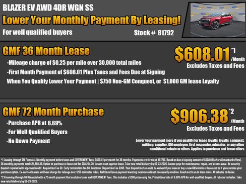 New 2026 Chevrolet Blazer EV SS image 2