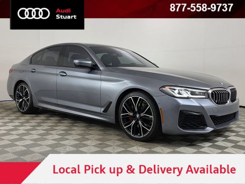 Used 2021 BMW 530i w/ M Sport Package RWD image 1