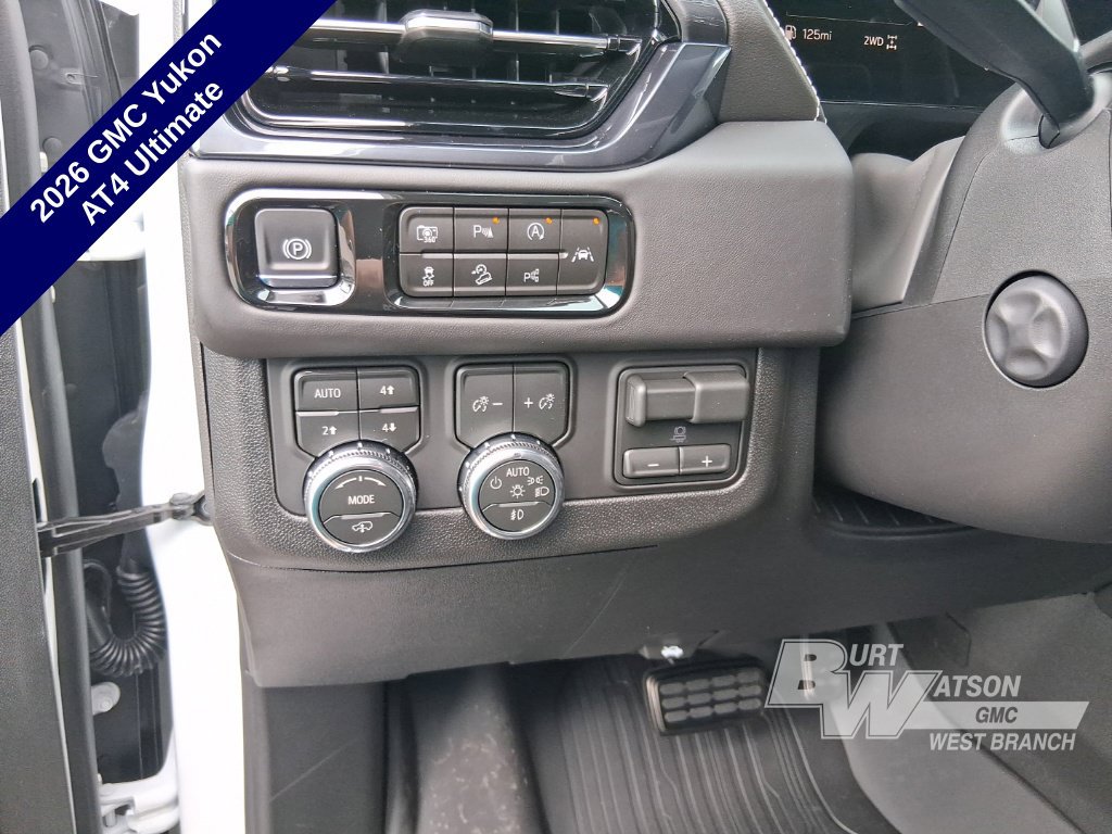 New 2026 GMC Yukon AT4 Ultimate w/ LPO, Floor Liner Package AWD/4WD image 32