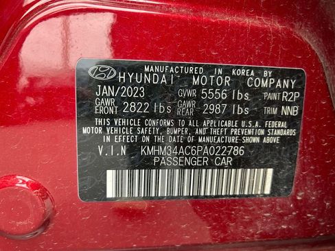 Certified 2023 Hyundai Ioniq 6 SEL AWD/4WD image 36
