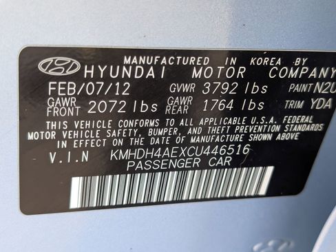 Used 2012 Hyundai Elantra Limited w/ Technology Pkg 5 image 23