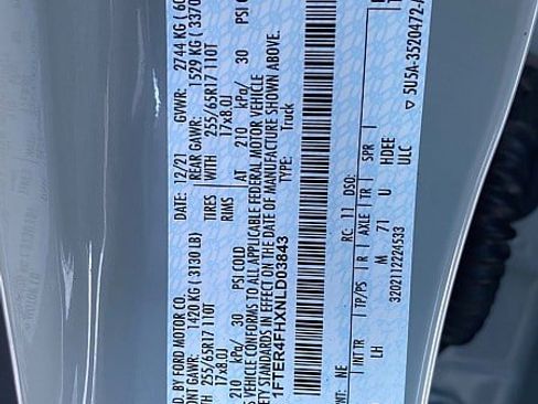 Certified 2022 Ford Ranger XLT w/ Equipment Group 302A High image 59