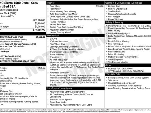 Used 2024 GMC Sierra 1500 Denali w/ Denali Reserve Package AWD/4WD image 5