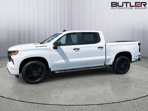 New 2026 Chevrolet Silverado 1500 Custom w/ Turbomax Blackout Package RWD image 3