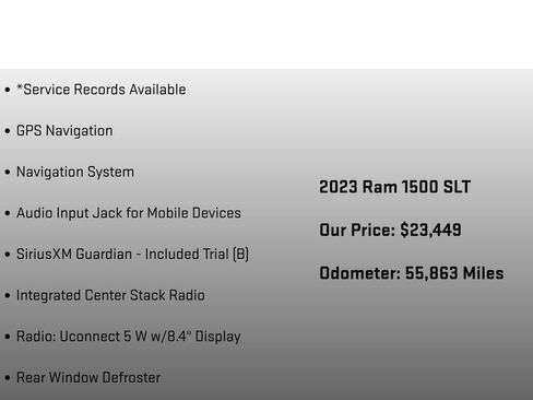 Used 2023 RAM 1500 Classic SLT w/ Trailer & Traction Group image 30