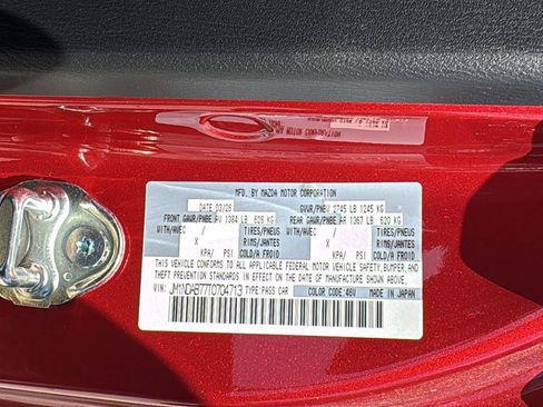 New 2026 MAZDA MX-5 Miata Sport RWD image 20