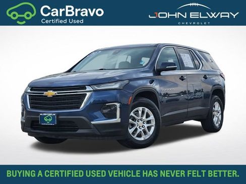 Certified 2022 Chevrolet Traverse LS AWD/4WD image 1
