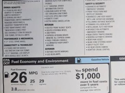 New 2026 Chevrolet Equinox LT w/ Convenience Package II image 20