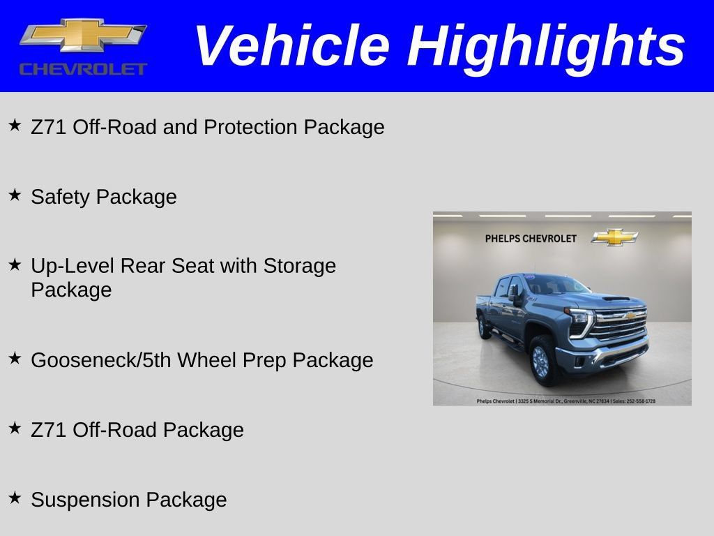 Certified 2025 Chevrolet Silverado 2500 LTZ w/ LTZ Convenience Package AWD/4WD image 3