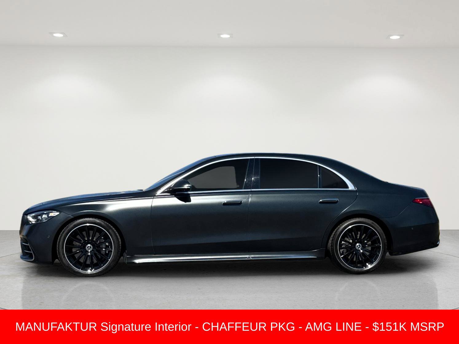 Certified 2022 Mercedes-Benz S 580 4MATIC Sedan w/ AMG Line Package image 3