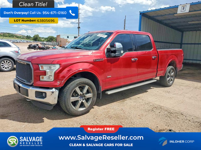 Used 2016 Ford F150 Lariat w/ Equipment Group 502A Luxury AWD/4WD image 1