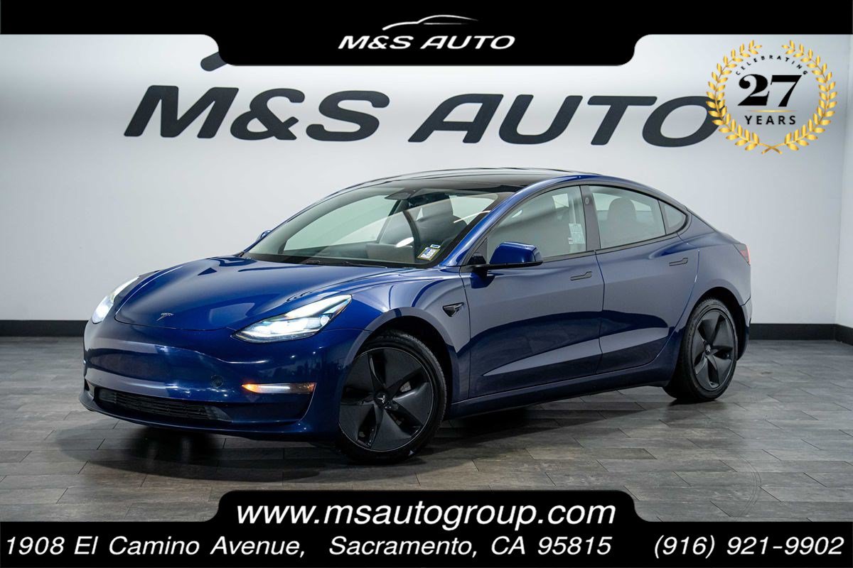 Used 2022 Tesla Model 3 Long Range AWD/4WD image 1