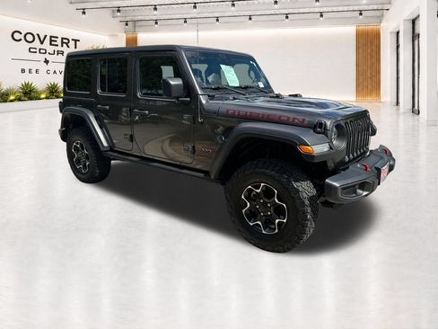 Used 2023 Jeep Wrangler Unlimited Rubicon w/ LED Lighting Group AWD/4WD image 1
