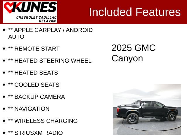 Used 2025 GMC Canyon AT4 w/ Nightfall Edition AWD/4WD image 3