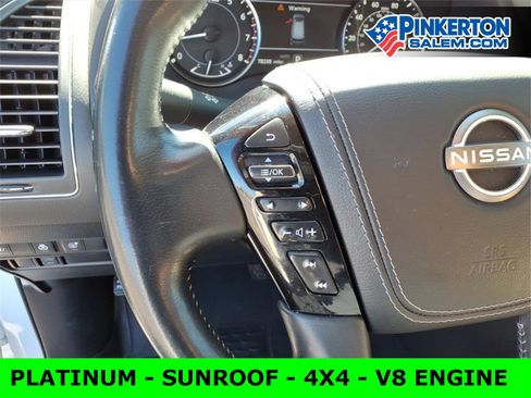 Used 2021 Nissan Armada Platinum w/ Captain's Chairs Package image 21