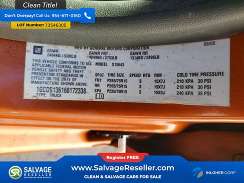 Used 2006 Chevrolet Colorado LT w/ LT Preferred Equipment Group image 16