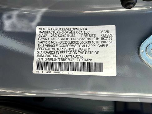 New 2026 Honda Odyssey Sport-L image 17