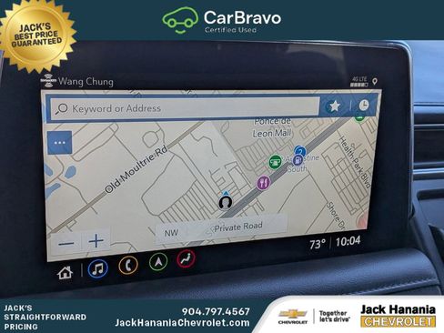 Used 2021 Chevrolet Tahoe Z71 w/ Rear Media and Nav Package AWD/4WD image 22