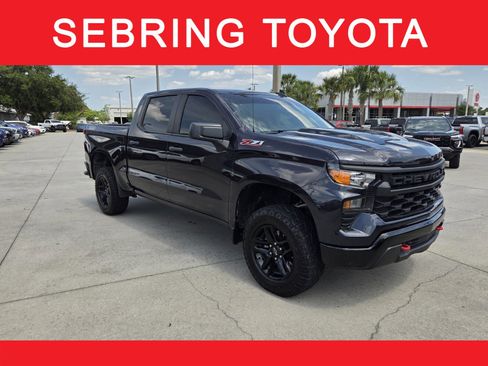 Used 2024 Chevrolet Silverado 1500 Custom Trail Boss AWD/4WD image 1