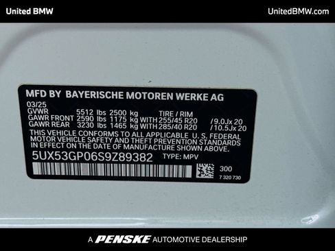 Used 2025 BMW X3 xDrive30i w/ Premium Package AWD/4WD image 14