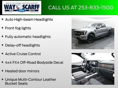 New 2025 Ford F150 Platinum w/ Equipment Group 702A High image 24