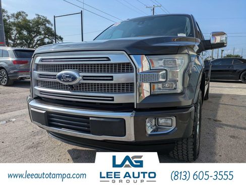 Used 2015 Ford F150 Platinum w/ Equipment Group 701A Luxury RWD image 7