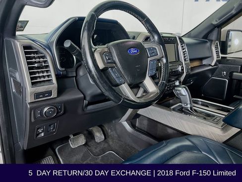 Used 2018 Ford F150 Limited w/ Trailer Tow Package image 9