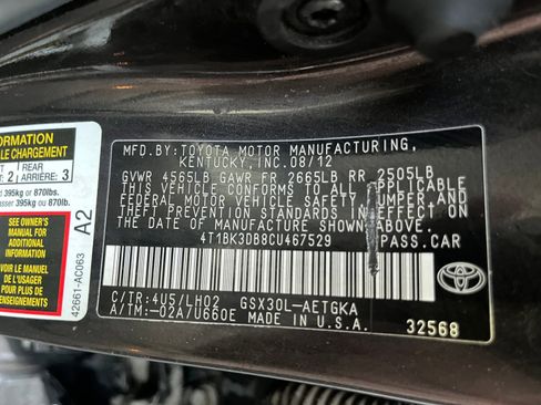 Used 2012 Toyota Avalon image 33