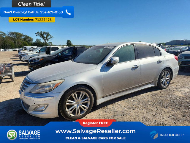 Used 2012 Hyundai Genesis 3.8 w/ Premium Pkg RWD image 1