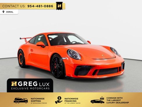 Used 2018 Porsche 911 GT3 RWD image 1
